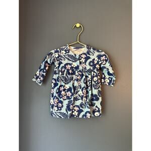 Hanna Andersson Blue Floral‎ Dress